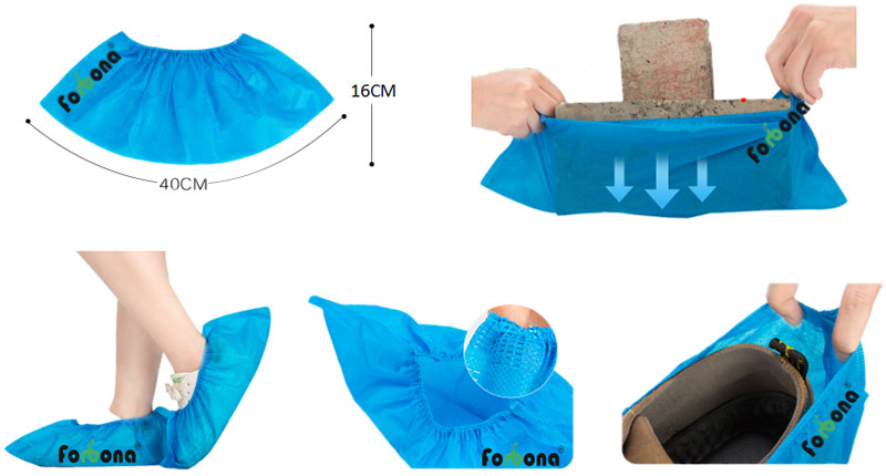 Non-woven shoe cover machine